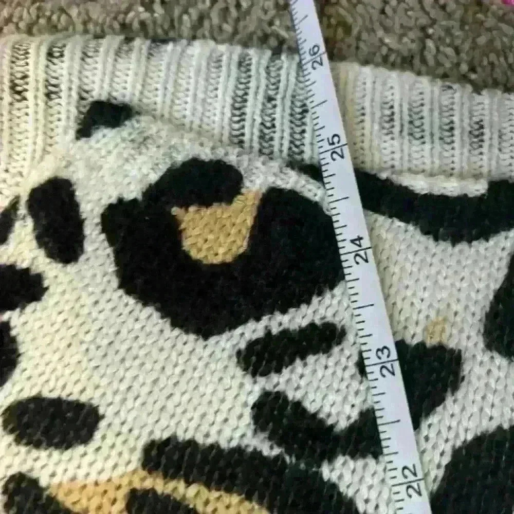 Show Me Your Mumu Animul Bonfire Sweater Leopard Cheetah Animal Print Size Small - Picture 7 of 9